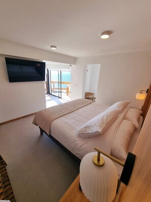 Deluxe Suite, Sea View | 1 bedroom, free WiFi - Maré Hotel Boutique (Viña del Mar)