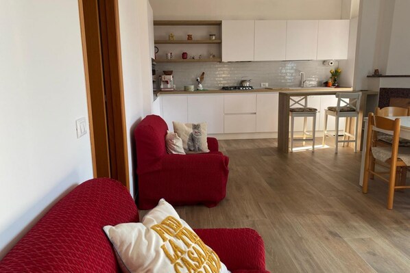 TV - N296 – Numana, three-room apartment with garden and parking space (Sirolo)