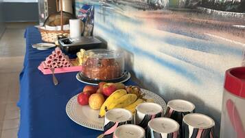 Opções para refeição no quarto