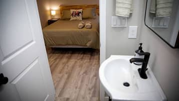 Hair dryer, towels