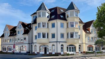 Fassade der Unterkunft