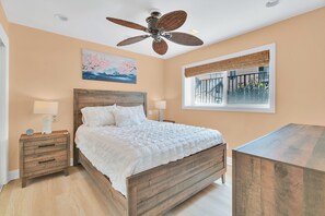 1 bedroom, in-room safe, iron/ironing board, travel crib