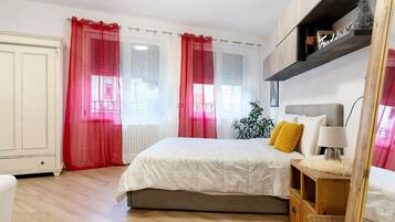 2 Schlafzimmer, kostenloses WLAN, Bettwäsche