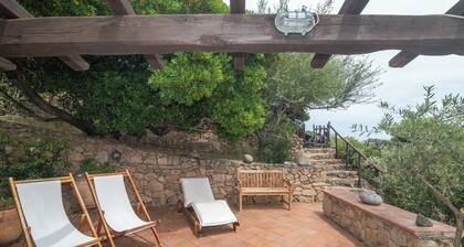 Villa 'Molara' with Sea View, Private Terrace and Air Conditioning