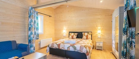 2 soverom, strykejern/-brett, wi-fi (inkludert) og sengetøy