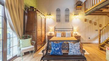 1 chambre, fer et planche Ă repasser, Wi-Fi gratuit, draps fournis