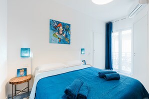 1 bedroom, free WiFi, bed sheets - Room 'Linosa' with Balcony, Wi-Fi and Air Conditioning (Montallegro)