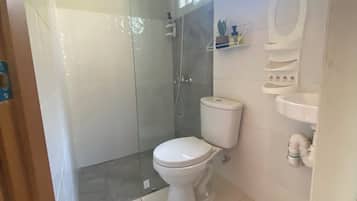 Towels, soap, toilet paper