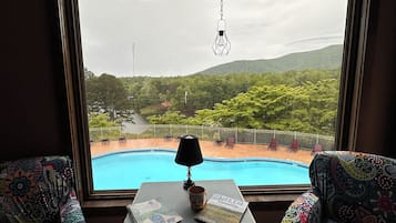 Indoor pool, outdoor pool