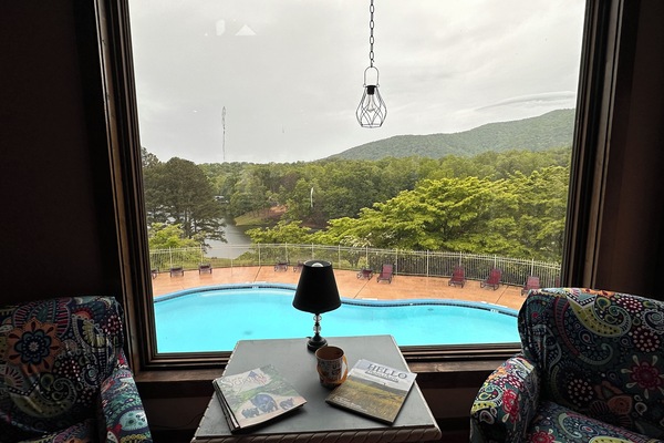 Indoor pool, outdoor pool