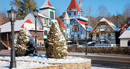 Cozy cabin and fall leaves! Swim, Horses, hiking, lake-3 mi from Helen! Relax!