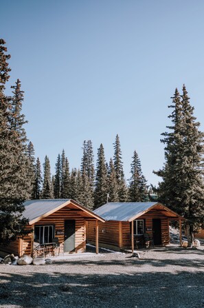 Exterior - Birch Cabin: Mountain Escape | Sleeps 4 | No Cleaning Fees | Private Bathroom (Clearwater County)