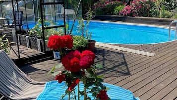 Una piscina climatizada