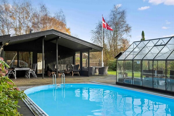 Opvarmet pool