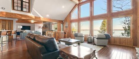 TV, fireplace, ping pong, offices