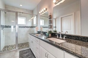 Shower, towels