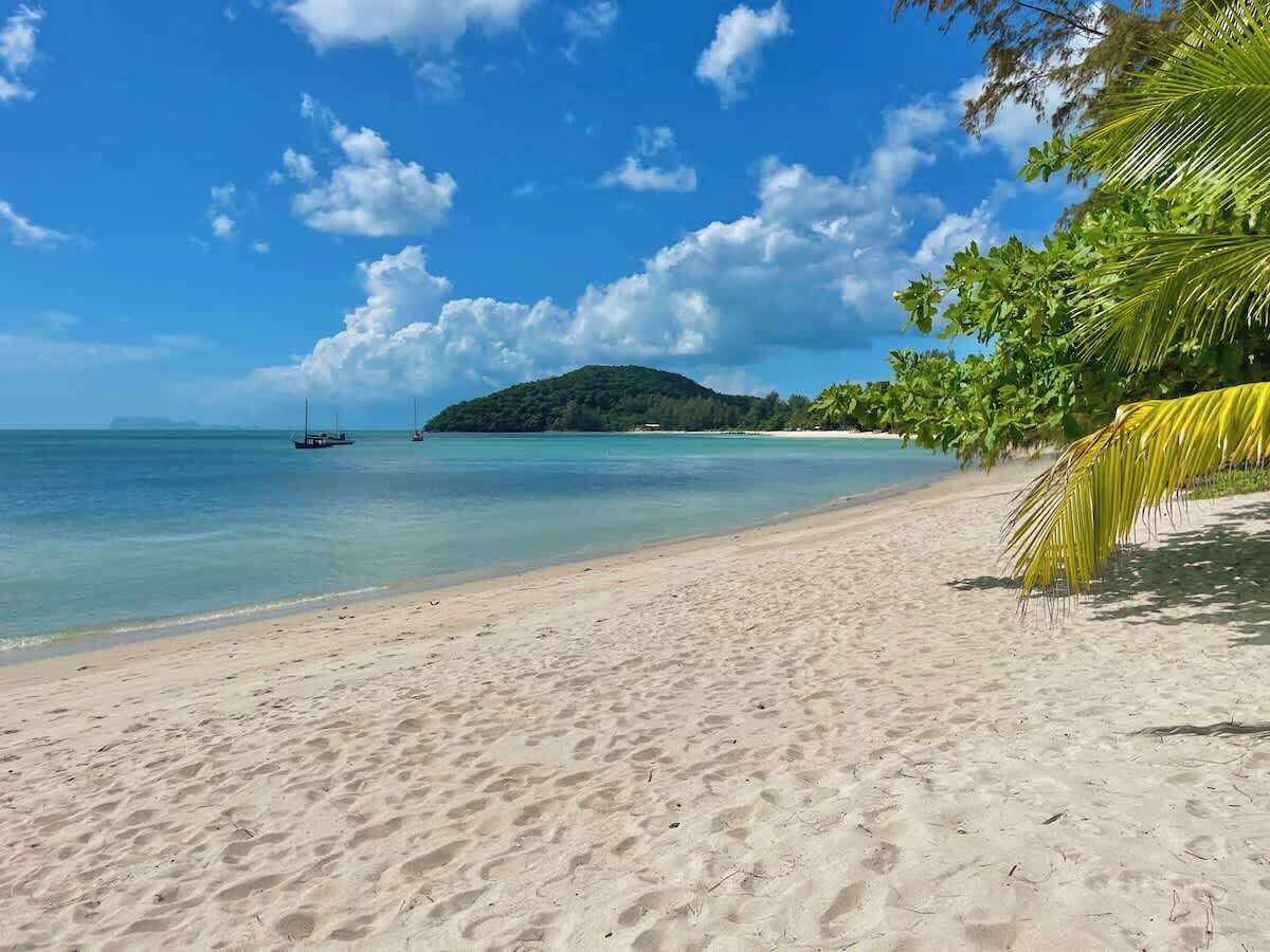 The gorgeous Lipa Noi beach at the property
