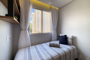 2 bedrooms, iron/ironing board, WiFi, bed sheets - Ap São Paulo Zoo/Expo and Congonhas Airport (Parque Bristol São Paulo)