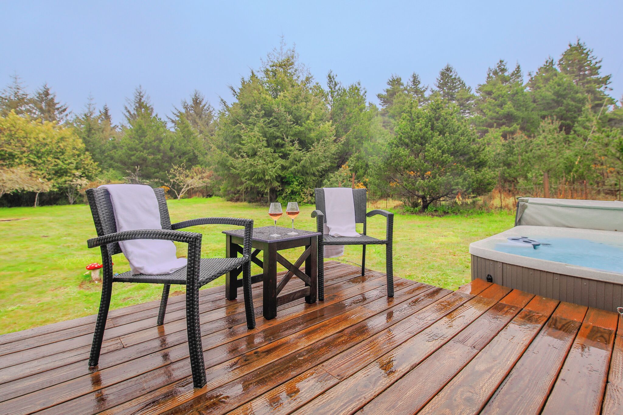 Bain à remous extérieur