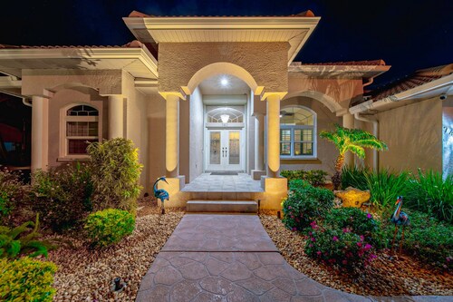 Waterfront Paradise with Private Pool, Game Room & Pet-Friendly