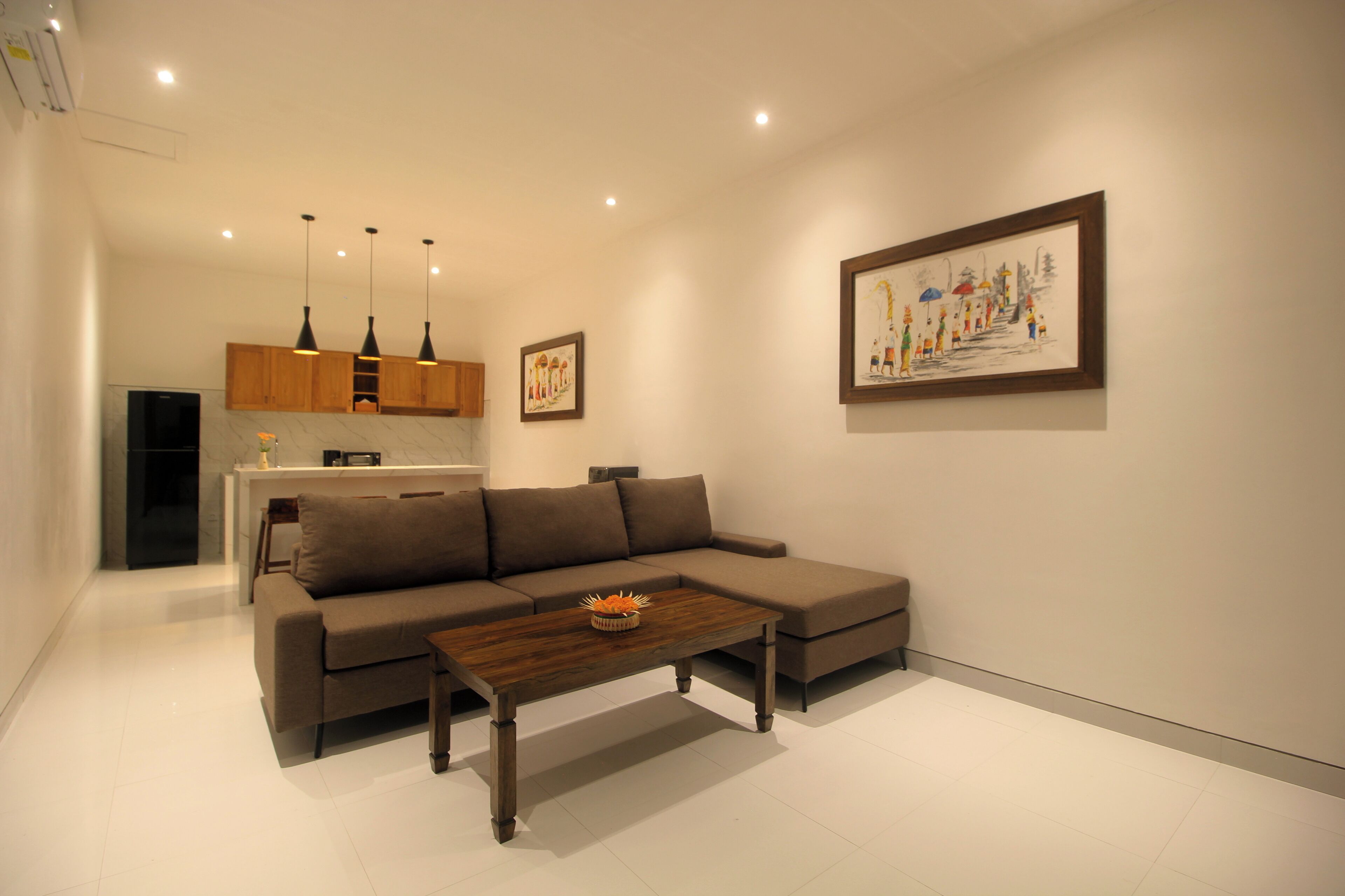 Villa, 2 Bedrooms | Living area | 42-inch Smart TV with digital channels