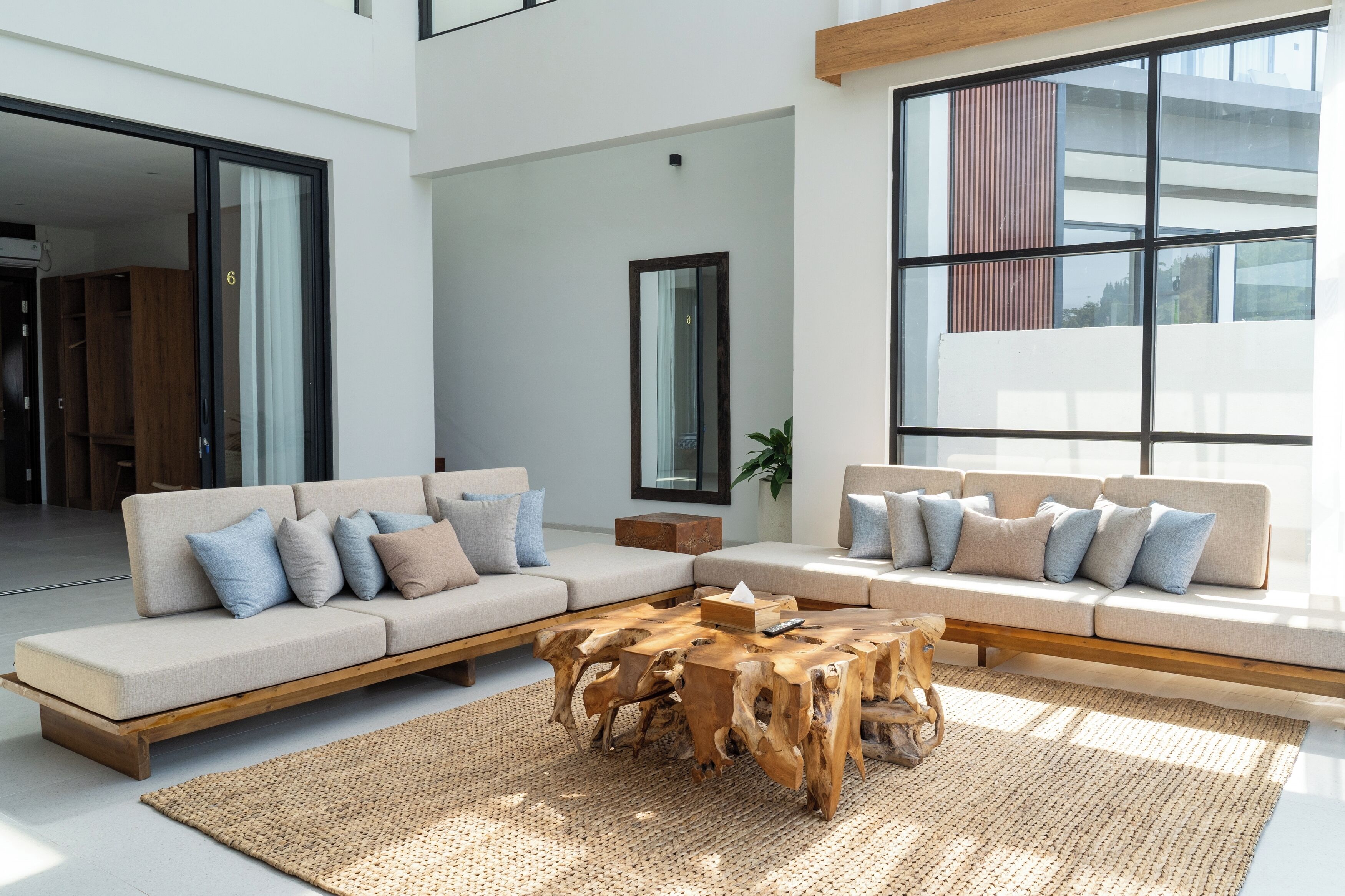 Área de sala de estar