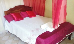 豪華雙人房 | 獨特裝潢、布置獨特、免費無線上網、床單