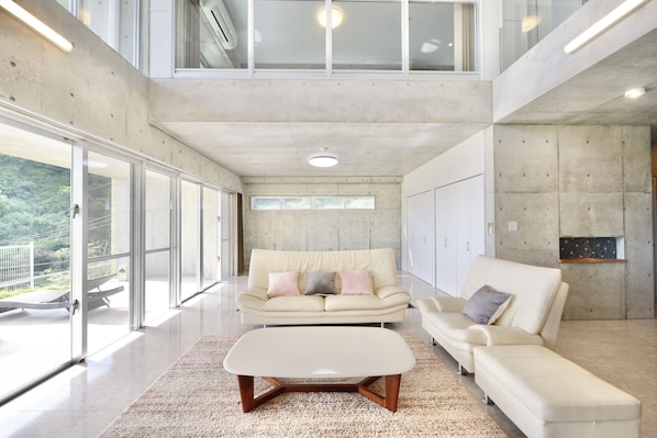 Vila superluxo, vista para o jardim | Parte interna