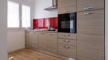 Kühlschrank, Ofen, Herdplatte