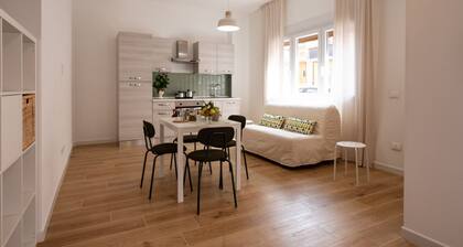 Cozy 40 sqm studio, for 4 people, located on the ground floor of a modern building. The property is located in a strategic area of Piombino, an ideal starting point for exploring the city and the Tuscan coast. A few minutes from the historic center