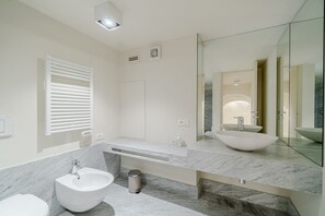 Shower, hair dryer, bidet