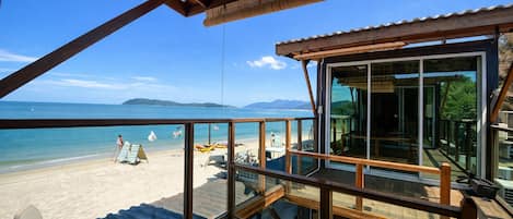 Suite Deluxe, vista al mar | Terraza o patio