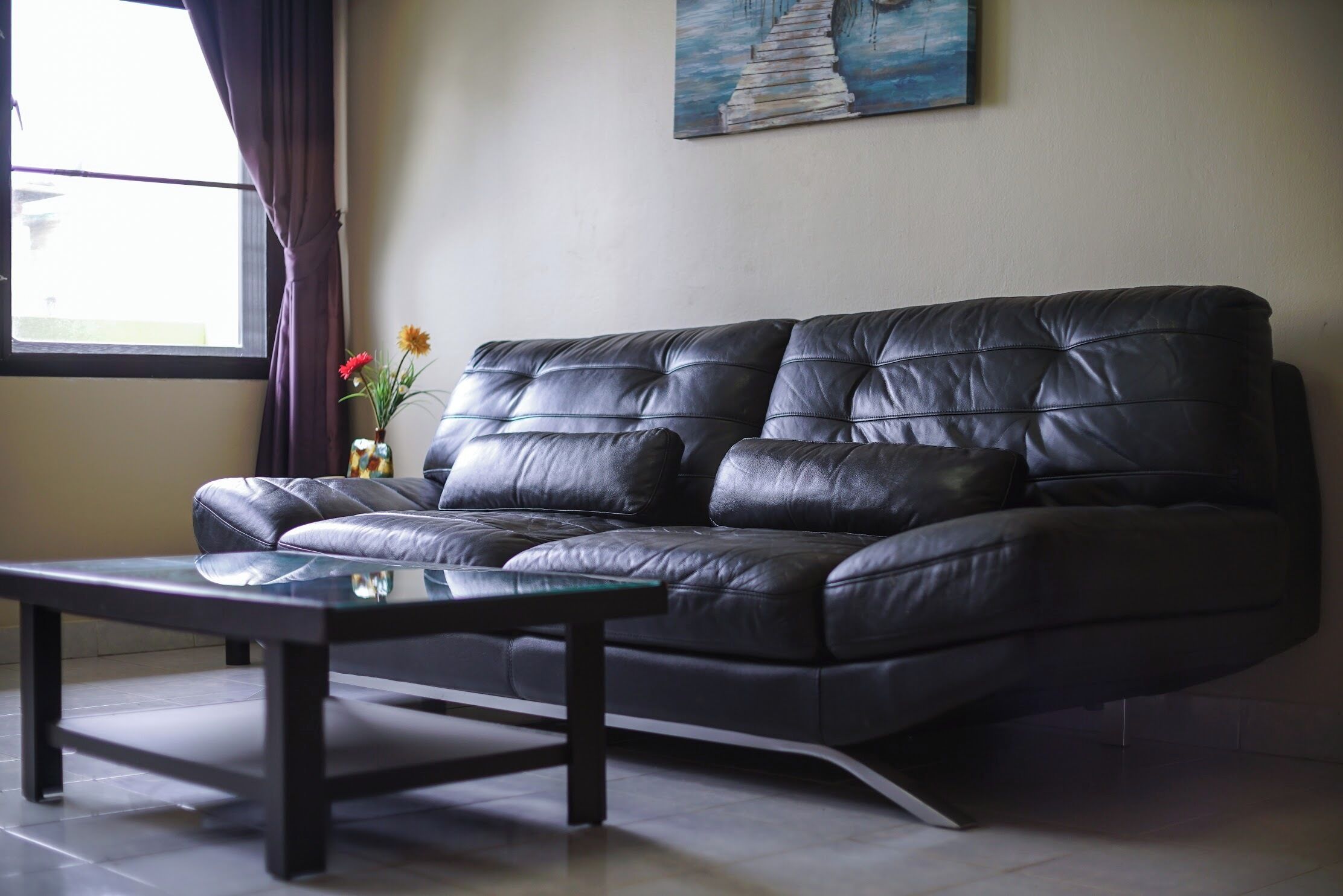 Superior Twin Room, Balcony, Garden View | Ruang tamu