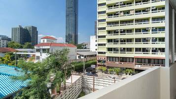 Uitzicht vanuit accommodatie