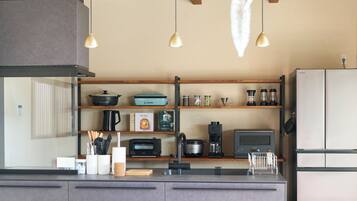 Villa Luxe, vue piscine | Cuisine privée