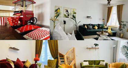 Appartement "Grand Deluxe" avec terrasse partagée, balcon et Wi-Fi