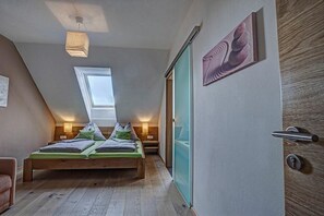 2 makuuhuonetta, ilmainen Wi-Fi