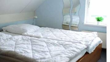 3 slaapkamers, een strijkplank/strijkijzer, gratis wifi