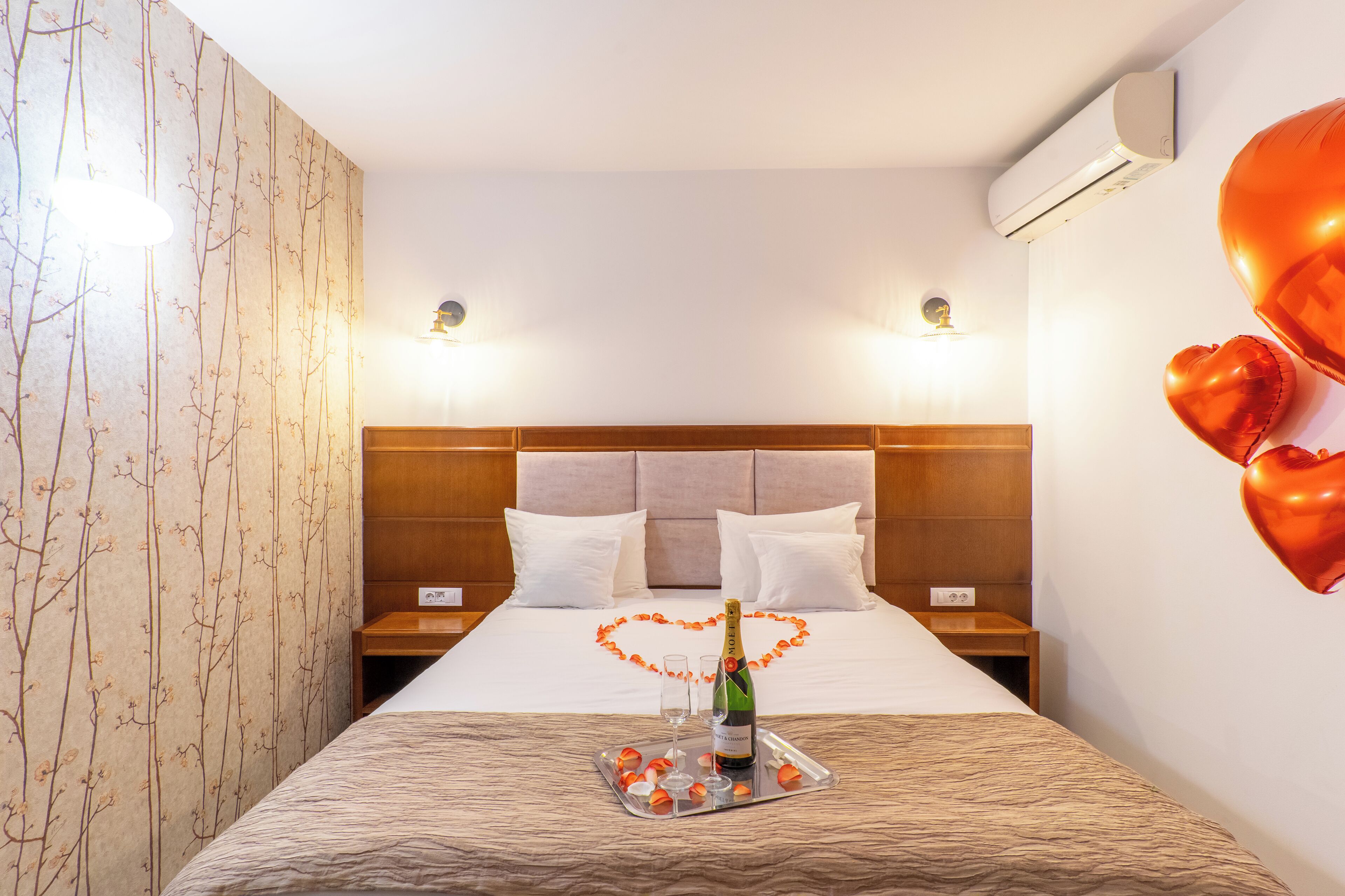 Verduisterende gordijnen, gratis wifi