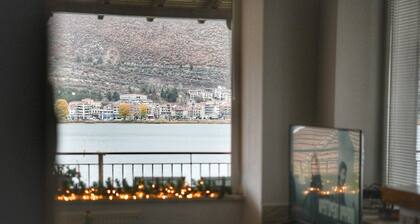 Ένα ζεστό κατάλυμμα με καταπληκτική θέα και τζάκι σε ιδανική τοποθεσία !!!