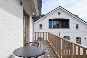 Outdoor dining - Dünenloft, House Kliff Whg. 7 (Sylt)