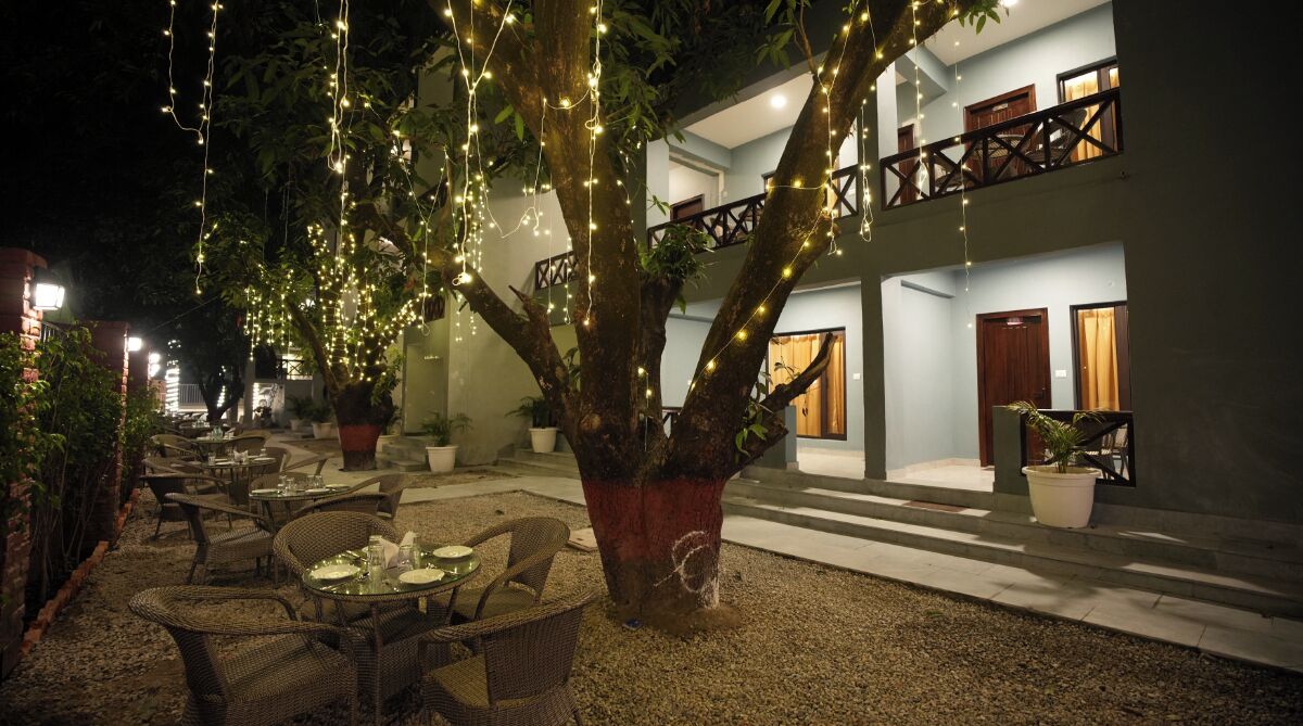 Façade de l’hébergement