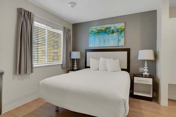 2 bedrooms, desk, iron/ironing board, free WiFi