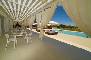 Seasonal outdoor pool