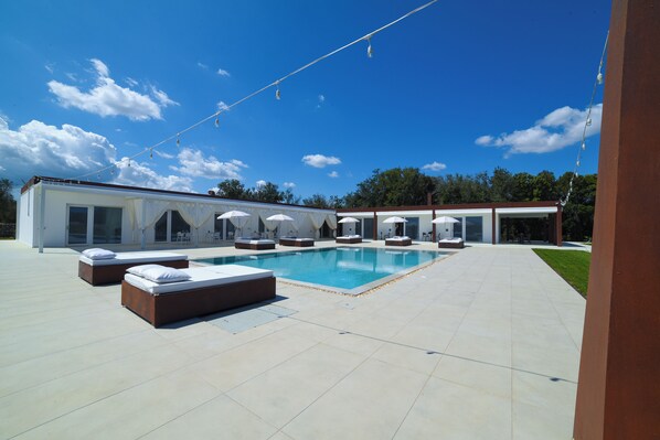 Seasonal outdoor pool - Agricola Chiani 5 Triple Relax&pool (Melendugno)