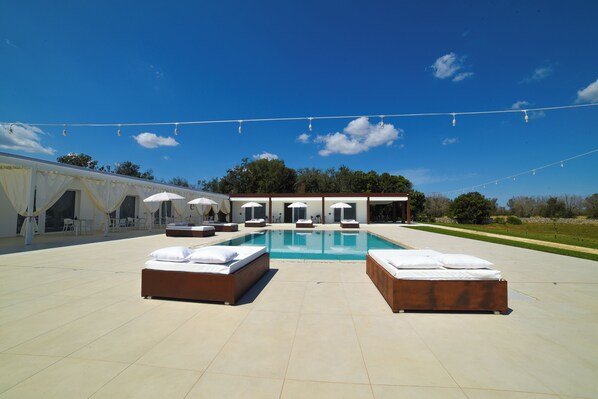 Seasonal outdoor pool