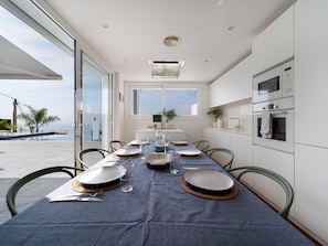 Dining - Contemporary house with private pool on Costa Brava (Roses)