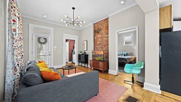 1 soverom, strykejern/-brett, wi-fi og sengetøy