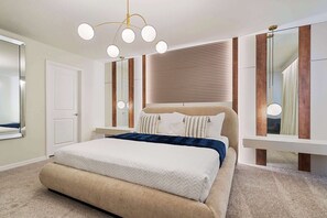 5 bedrooms, iron/ironing board, WiFi, bed sheets