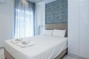 2 makuuhuonetta, silitysrauta/-lauta, Wi-Fi, vuodevaatteet